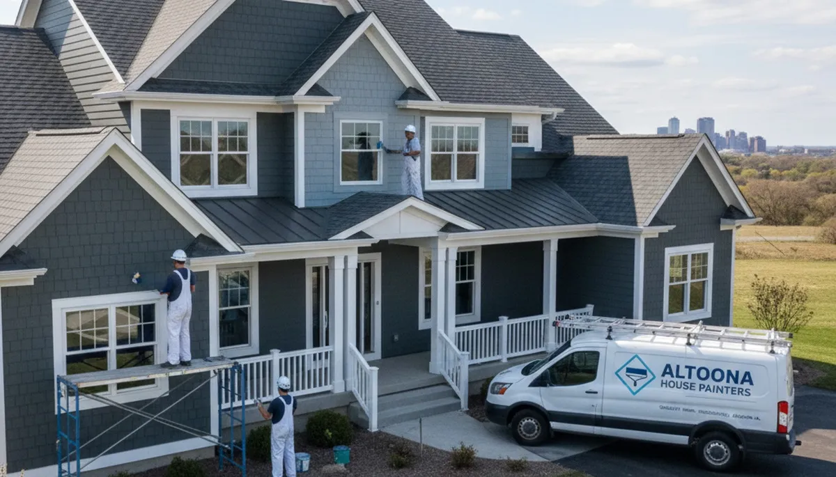 House painting team in Des Moines, IA providing interior and exterior painting services