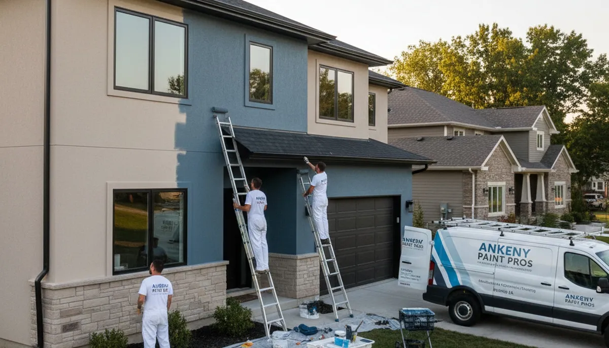 Professional house painting services in Des Moines, IA for residential exterior and interior projects