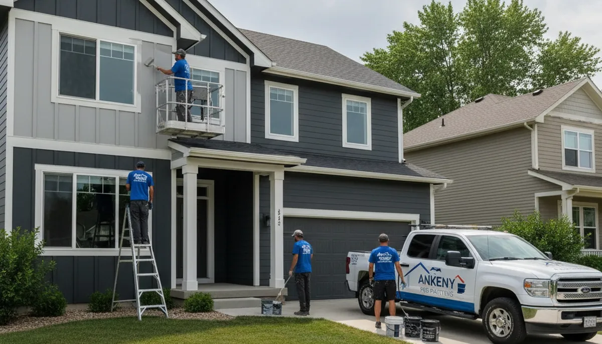 House painters in Des Moines, IA providing professional interior and exterior painting services