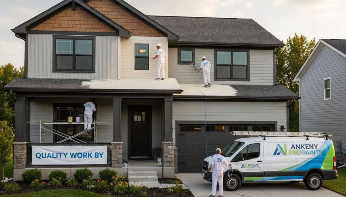 House painting services in Des Moines, IA for interior and exterior home painting projects