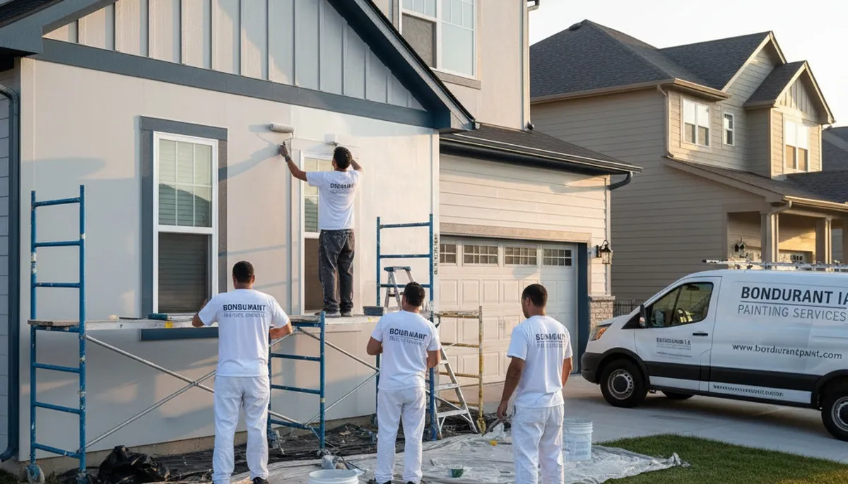 House painters in Des Moines, IA providing professional interior and exterior painting services