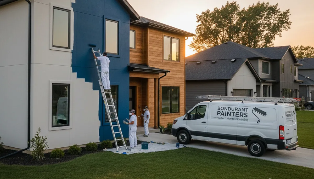 Professional house painting service in Des Moines, IA for interior and exterior homes