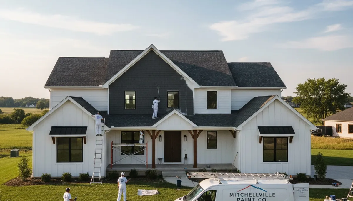 House painters in Des Moines, IA providing professional interior and exterior painting services