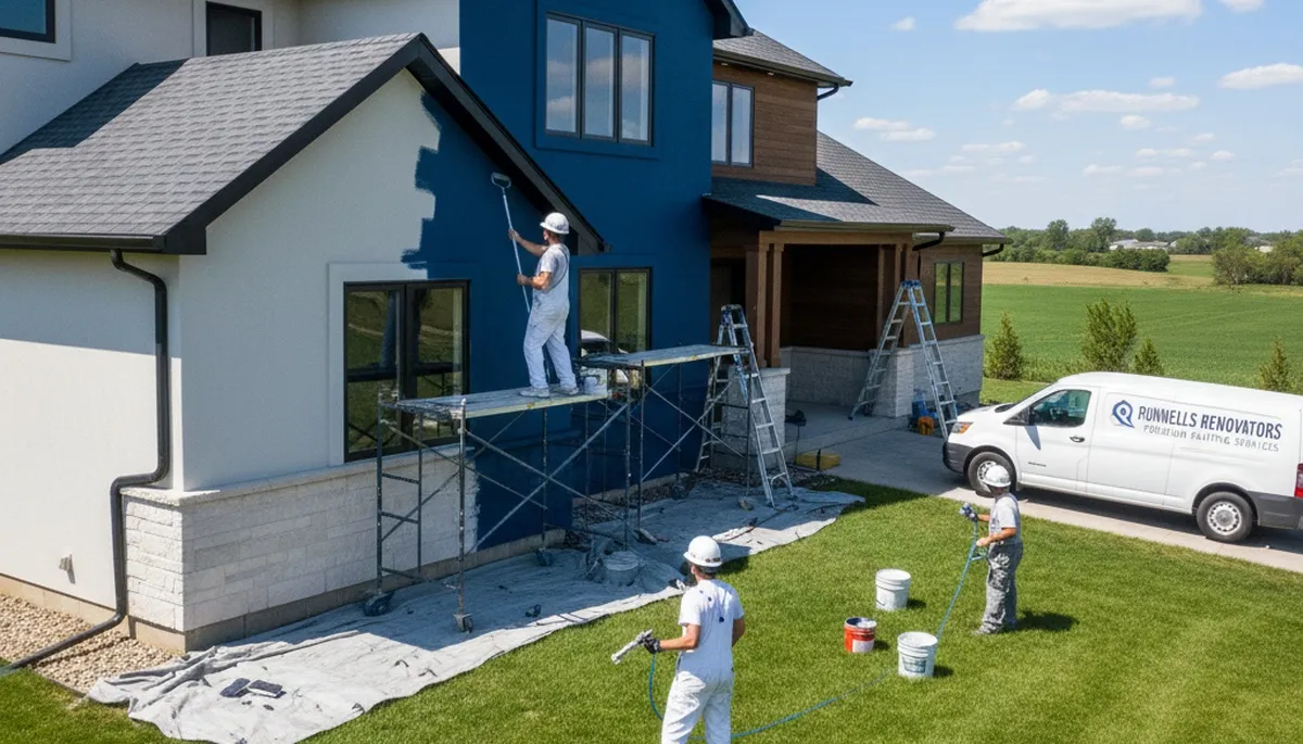 House painting service in Des Moines, IA for interior and exterior home painting projects