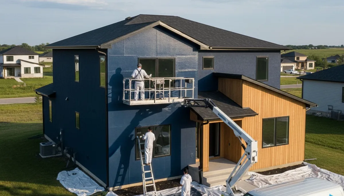 House painters in Des Moines, IA providing professional interior and exterior painting services